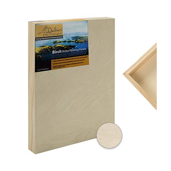 Da Vinci Pro Birch Wood Gesso Panels - Very Fine