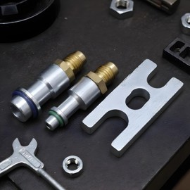 Air Conditioner Leak Test Plug - Leak Detection Maintenance Tool | AC Pipe Test Stopper for Workshop Mechanic Men Auto Shop Vehicle Maintenance