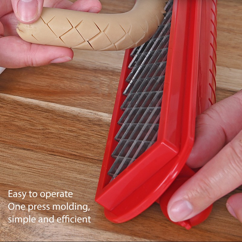 Hot Dog Cutter Ergonomic Efficient Hot Dog Slicing Tool with