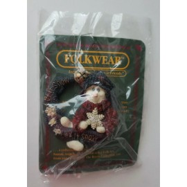 Boyds Bears & Friends Folkwear SNOWMAN Pin/Brooch Let It Snow NEW #26317