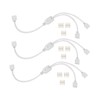 SUPERNIGHT LED Strip Splitter Connector 4 Pins 1 to 2