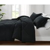 Chezmoi Collection Hugo 3-Piece Textured Thin Comforter Set - Lightweight