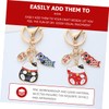 Parliky Cute Kitten Keychains 2pcs Japanese Style Keychain Bag Decor