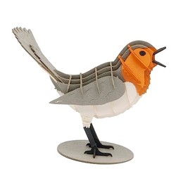 Fridolin 3D Paper Model - Robin