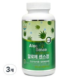 Aloe essence tablets, 2 months supply, 180 tablets, 3 units / 알로에센스정 2개월분, 180정, 3개