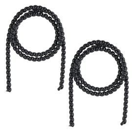 Bettli Black Cable Tidy Sleeve,2 x 90cm Cable Management Scooter Spiral Cable Wrap Cable Protector Tube E-Bike Cable Organizer Wire Tidy Covers for Cables on Home or Office