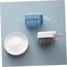 WOONEKY 4pcs Portable Hair Scalp Massager Shampoo Brush Soft Bristle Exfoliating Comb for Stress Reduction and Hair Growth Friendly Skin Safe Long-lasting