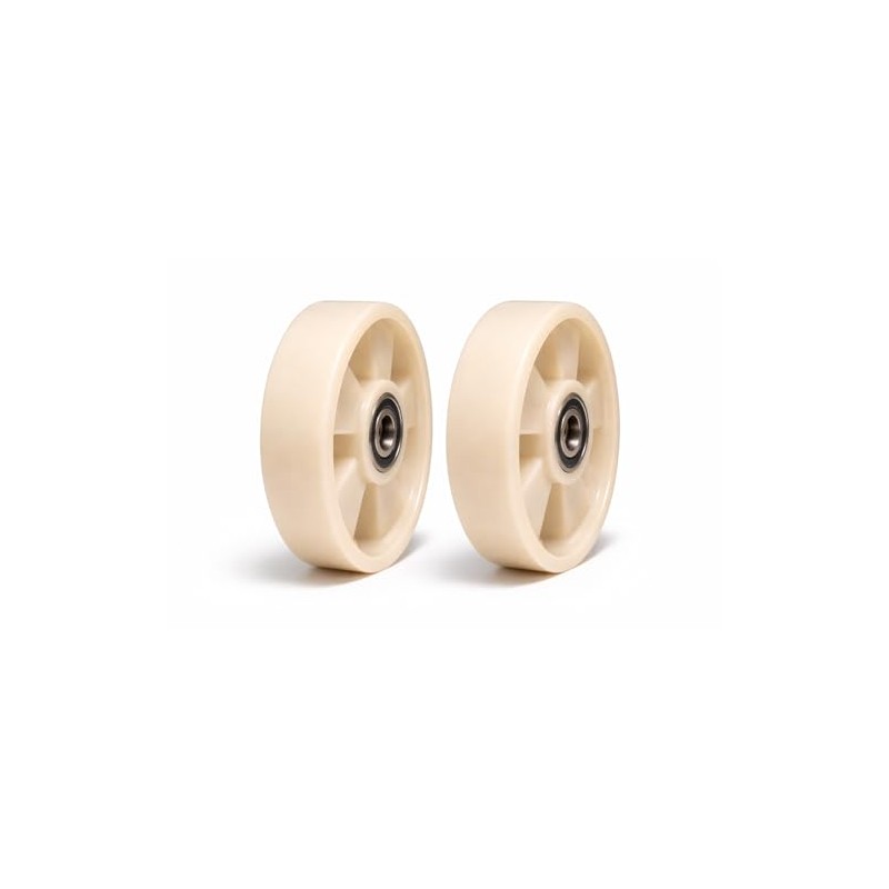 2 Ruedas para Patín Hidráulico de Carga 7"x 2”, Centro