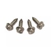 ROUGH-TERRAIN 4 pc License Plate Screws Zinc Plated Standard Car