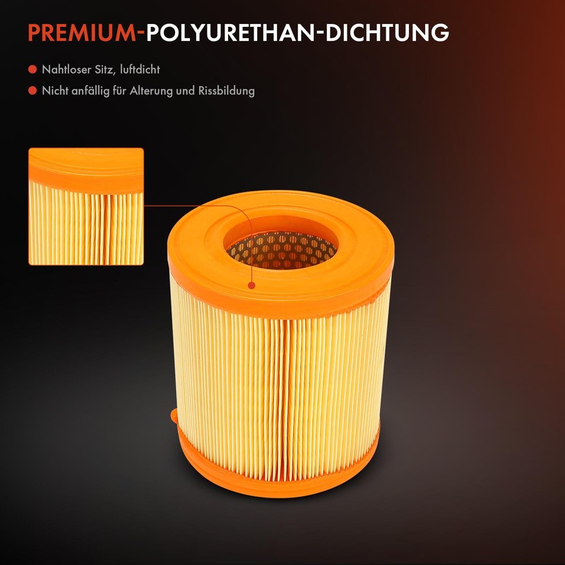 Frankberg Air Filter Compatible with A6 4F2 2.4L-4.2L 2004-2011 A6