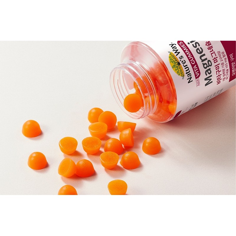 네이처스웨이 비타구미 마그네슘 오렌지맛 Natures Way VitaGummy Magnesium Orange Flavor