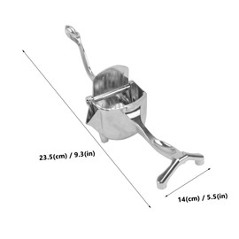 GRIRIW Thicken Aluminum Alloy Manual Lemon Juicer Kitchen Squeezer for Fresh Citrus Drinks Home Kitchen Gadget for Lemon Orange Juice Extraction