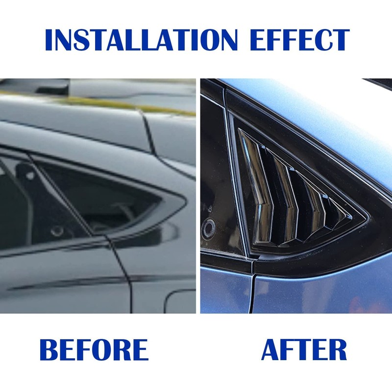 ALEVILB for Ford Mustang Mach-E 2021 2022 Rear Side Window