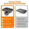 Non-Stick Cast Iron Griddle Plate for Ninja Woodfire OG700/OG701 Grills