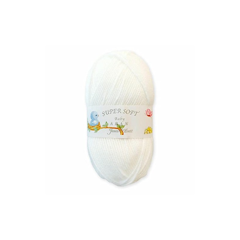James C Brett - Baby Aran - 100g Balls -