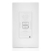 Leviton White SmartlockPro AFCI Blank Face Outlet 20 Amp 125