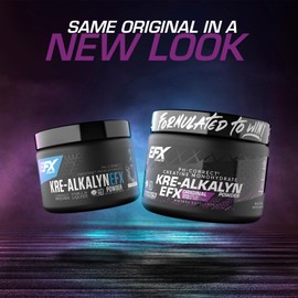 EFX Sports Kre-Alkalyn EFX Powder | pH Correct Creatine Monohydrate Powder Supplement | Strength, Muscle Growth & Performance | 66 Servings (Unflavored)