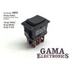 GAMA Electronics Mini 3 Position Double Pole On-Off-On Rocker Switch