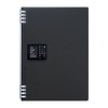 KING JIM 9855TTE TEFRENU Ring Notebook, B5, Black