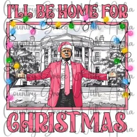 Handmade Sublimation Transfer Trump Santa Home For Christmas Ready To Press Heat Transfer