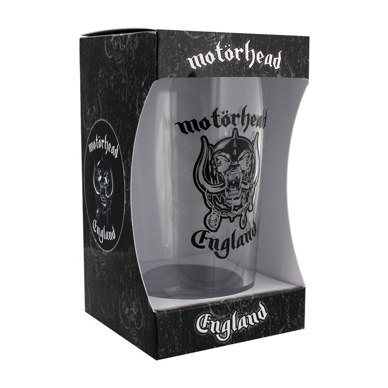 Motorhead England Drinking Glass