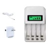 Lion Tools Cargador De Pilas Aa Y Aaa Indicador De Carga Digital Lion
