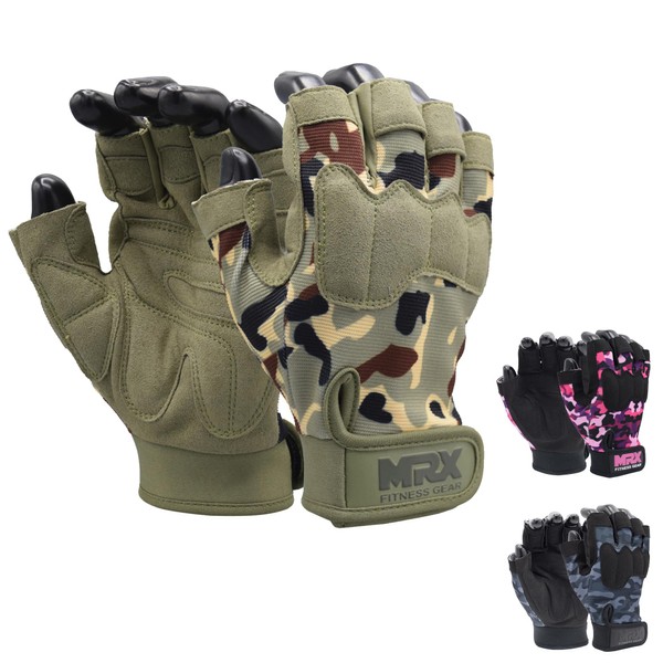 MRX Workout Gloves for Men and Women – Breathable, Snug-Fit