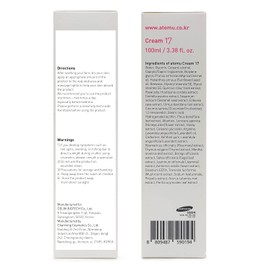 ATOMU Facial Moisturizing Cream 17 Ultimate Moisture - Hydrating Face Moisturizer for 24hrs with Advanced Hyaluronic Acid 3.4 fl oz