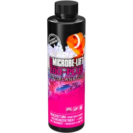 Microbe-Lift Zoo-Plus 9028-M Animal Food Plankton for Corals and Fish in Any Sea Water Aquarium, M