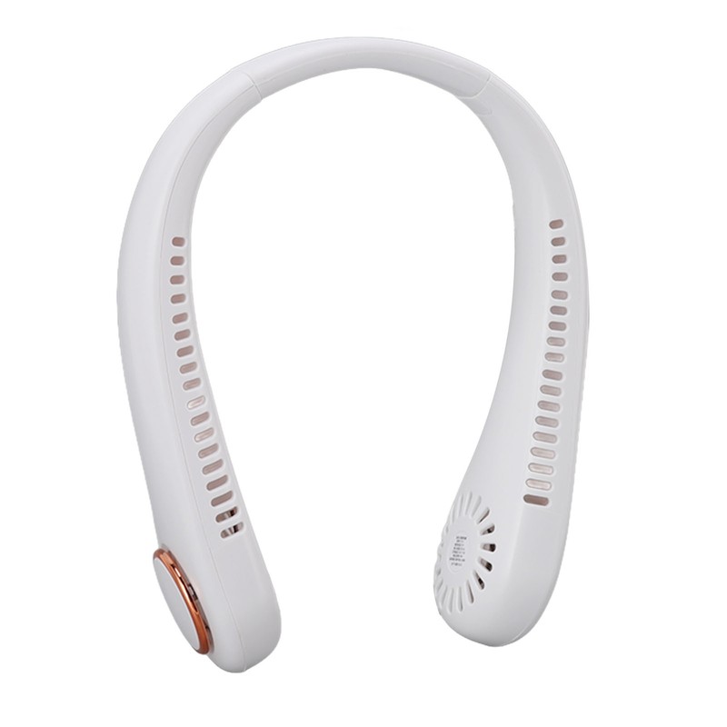 Hanging Neck Fan 3 Speed Bladeless Rechargeable Comfortable Portable Neck