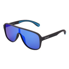 Body Glove Men's Bobby Polarized Shield Sunglasses, Grey, 130 mm