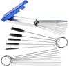 Samcos Carburetor Cleaner 28-Piece Tool Set, Cleaning Tools, Maintenance Supplies,