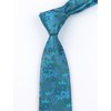 Secdtie Corbata de seda para hombre, diseño floral de lujo,