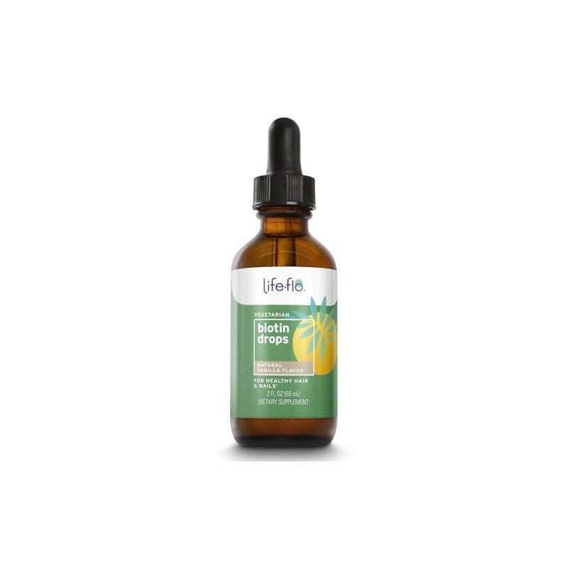 Life-flo Biotin Drops 10,000Mcg, 59 ml, 78725