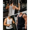 AIMPACT Mens Workout Tank Tops Dry Fit Gym Sleeveless Y-Back