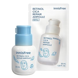 Innisfree Retinol Cica Trace Ampoule Set (30ml + Refill 30ml) / 이니스프리 레티놀 시카 흔적 앰플 세트(30ml+리필30ml)