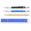 Carpenter Pencil Mechanical 2.0mm Marking Scriber Tool with Refills for