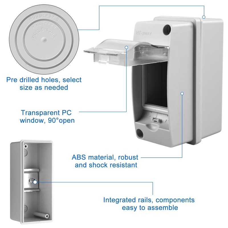 Surface-Mounted Sub-Distribution Box Surface-Mounted Distribution Box: Distribution Box Small Distribution