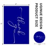 CDXHOME 40 Classy Navy Blue Thank You Cards - Greeting