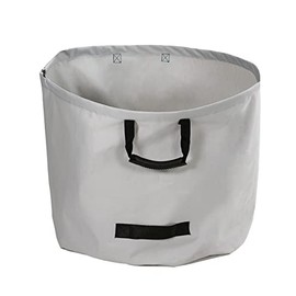 Dehner Garden Bag Diameter 60 cm Height Approx. 56 cm Volume 150 L Polyester Grey