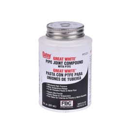 Oatey 31231 Pipe Joint Compound, 8 oz, White