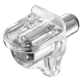 JAM2DAY 24 x Strong Shelf Support Studs Pegs For Standard 5 mm Hole - 60kg Load Capacity