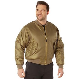 Rothco MA-1 Flight Jacket, Coyote Brown, L