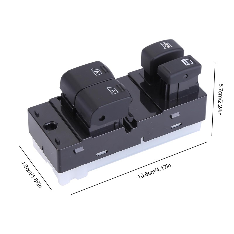 Driver Side Power Window Switch Front Left Compatible for Infiniti