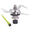 Poweka Replacement Stainless Steel Blade Compatible with Silvercrest Monsieur Cuisine