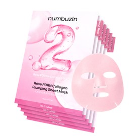 No.2 Rose PDRN Collagen Plumping Sheet Mask (5ea)