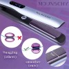 MOUNSCHY Plancha De Pelo Alisadora Profesional Cerámica Mounschy