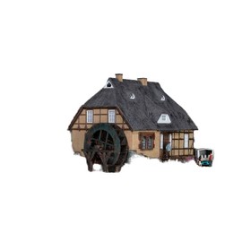 H0 Water mill in Moisburg