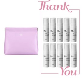 IOPE Signature Lavender Pouch + IOPE Stem 3 Ampoule 50ml (10 5ml) Set / 시그니처 라벤더 파우치+아이오페 스템3 앰플 50ml (5ml 10개) 세트