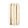 20PC Wooden Stick for Nails Double Sided Cuticle Pusher Remover